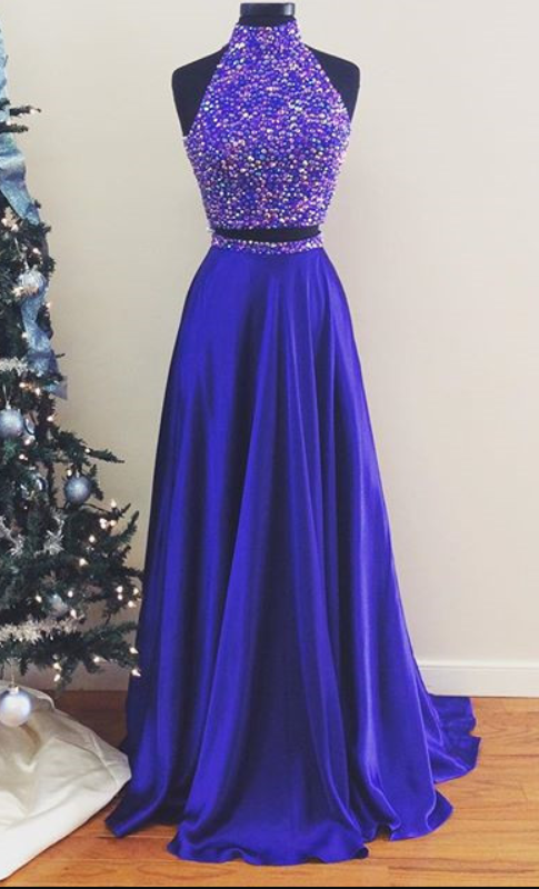 peacock blue wedding dress Cut Out Mini Dress With Ring Detail Royal Blue Christmas Party Outfit Royal Blue / 6