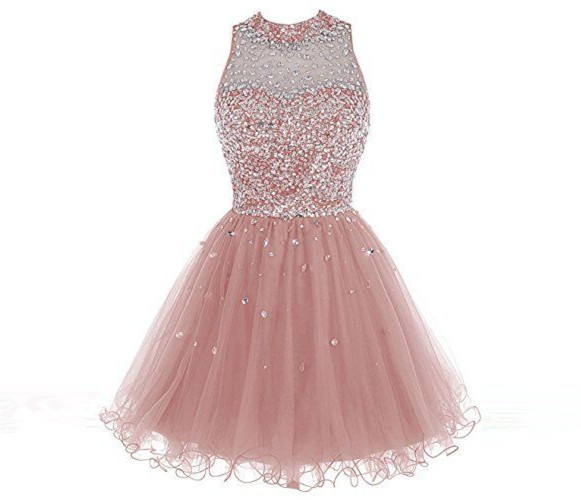 Sparkling Short Prom Dress