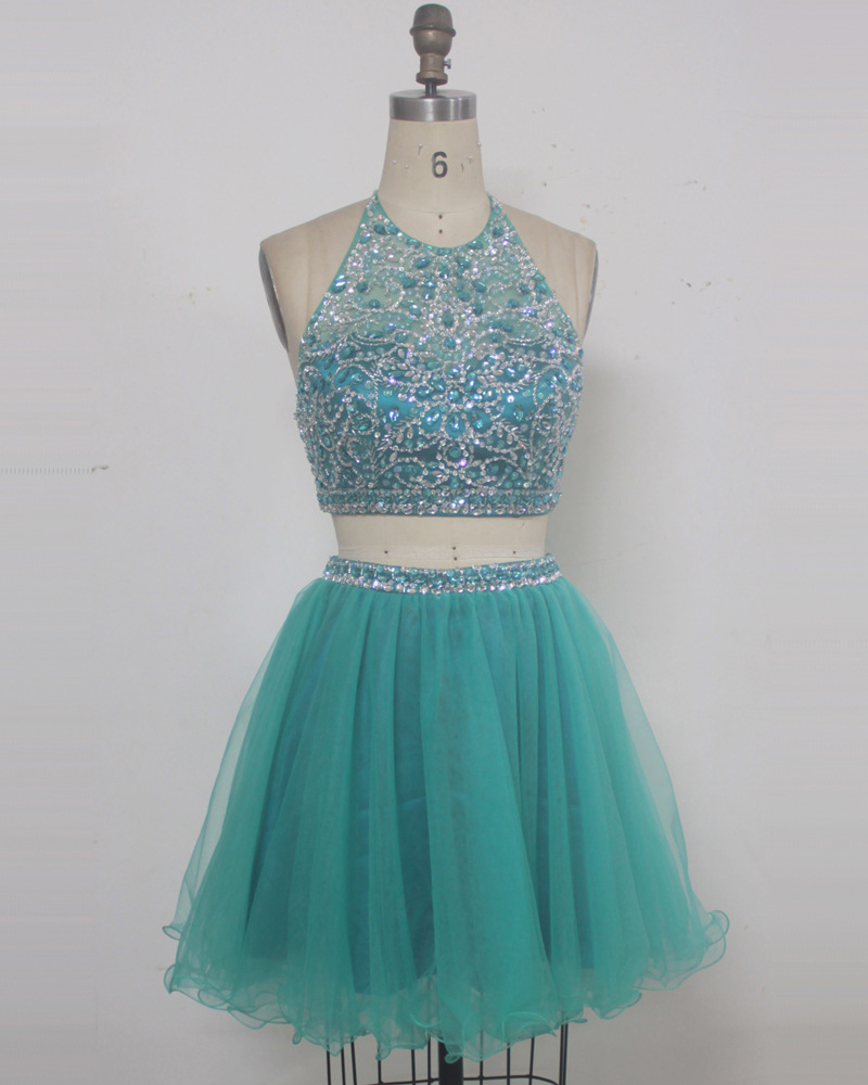 2 Piece Short Prom Dresses