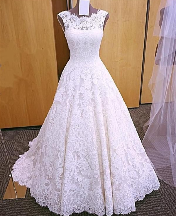 Vintage Lace Wedding Dresses For Brides Bridal Gowns