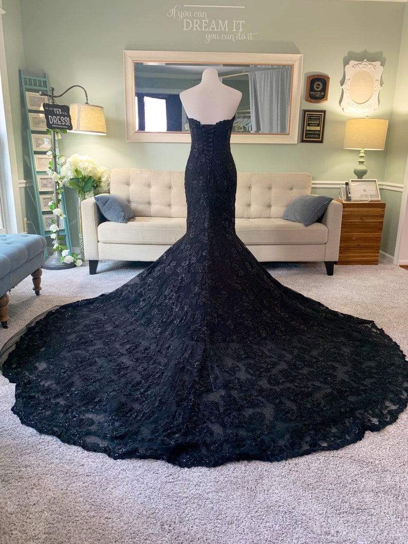 Sleeveless Black Wedding Dresses on Luulla