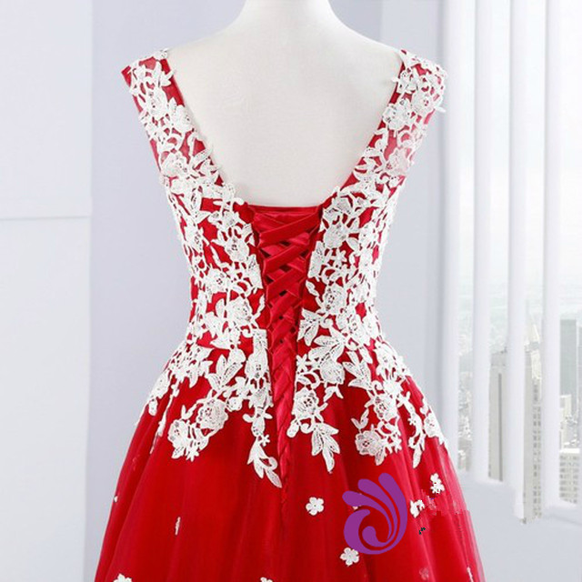 Red Evening Long Dress