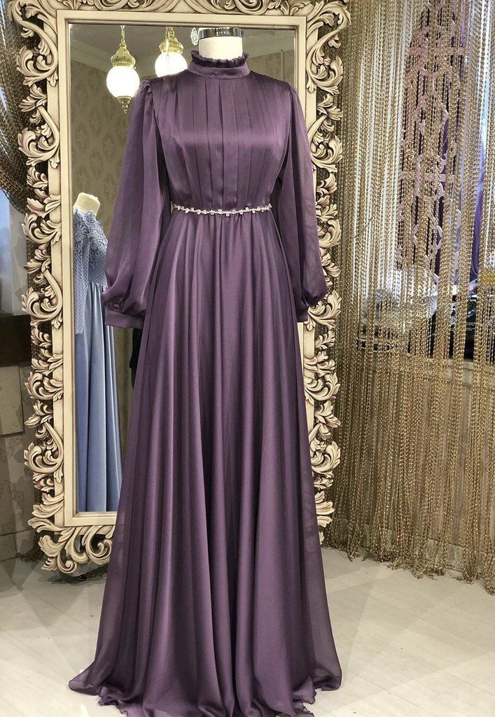 formal islamic evening gowns,modest islamic evening gowns,