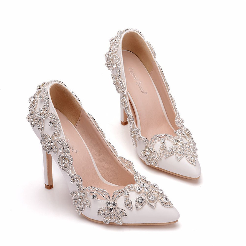 Sparkle Women Stiletto Heels Wedding Shoes