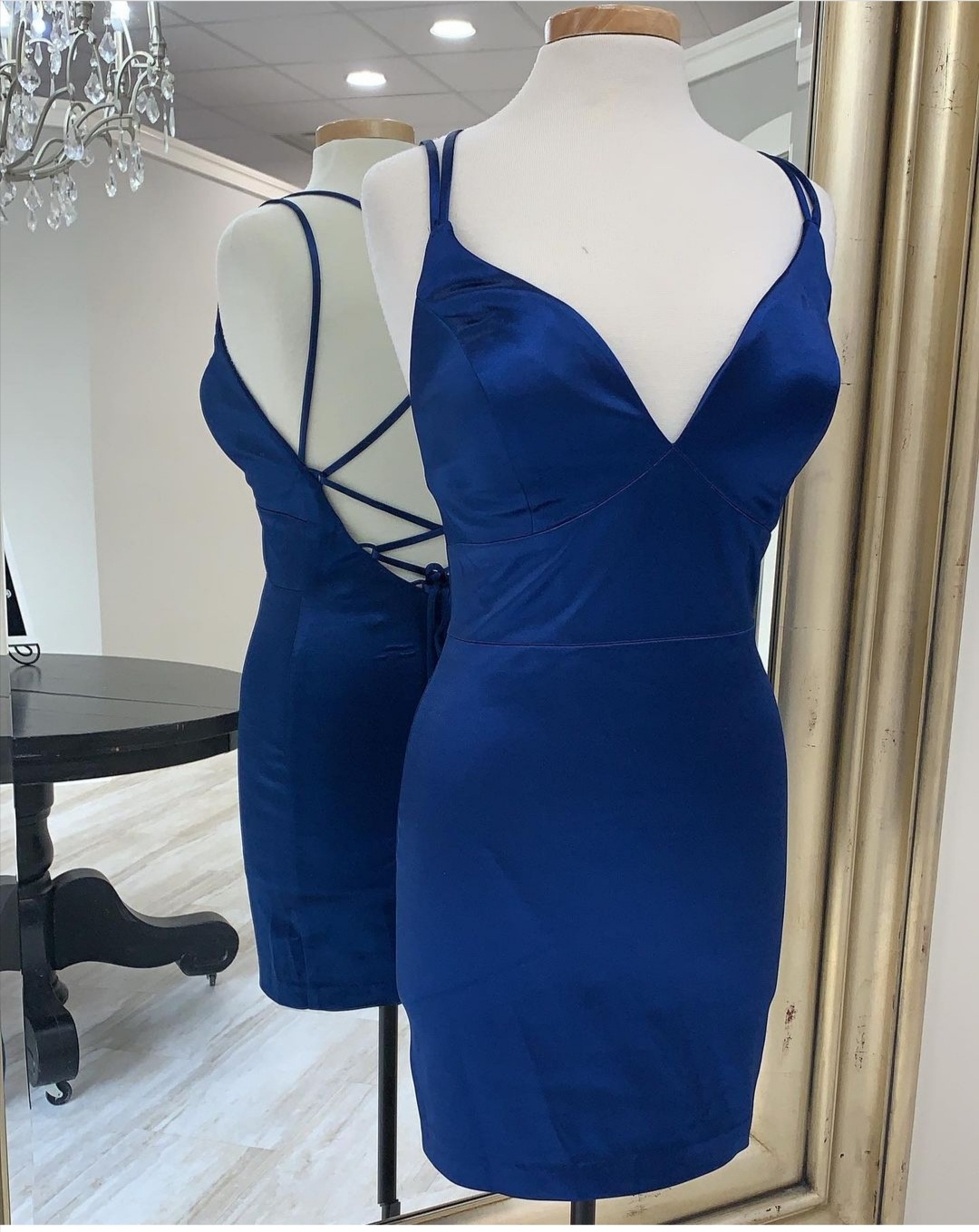 Royal Blue Bodycon Dress on Luulla