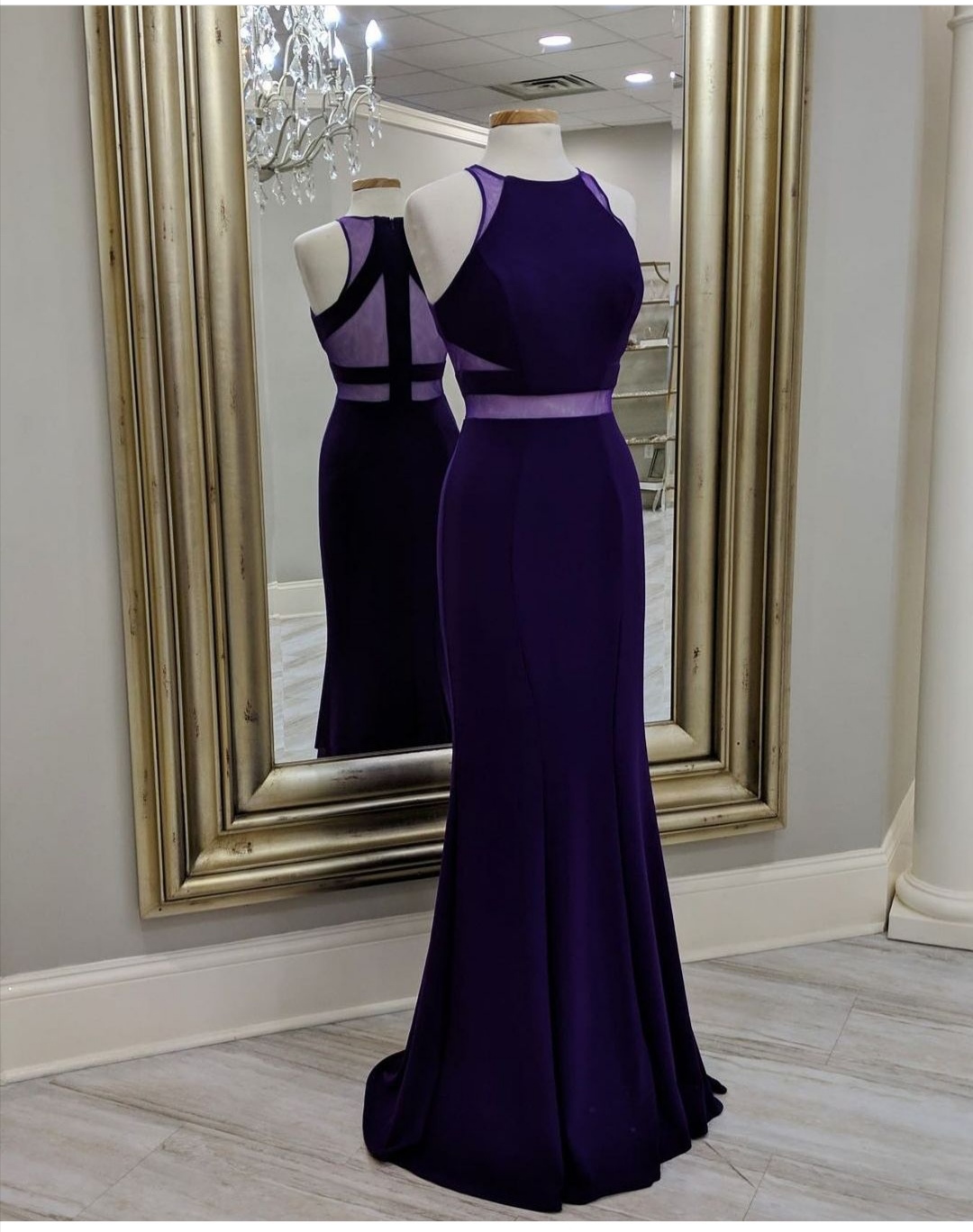 Dark Purple Prom Dress