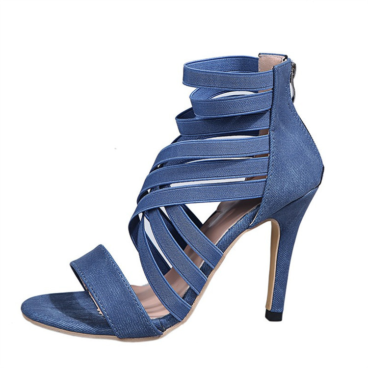 strappy heels women