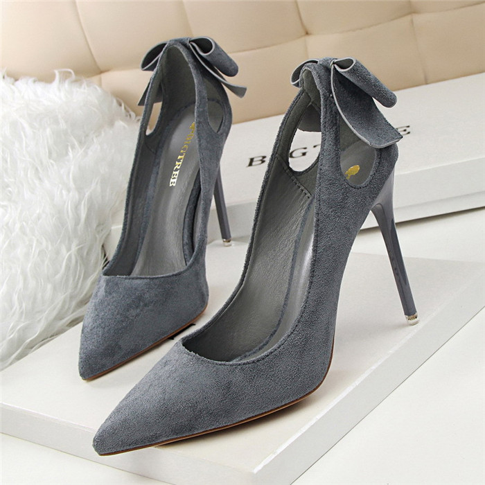 Suede Women Pumps Heels on Luulla