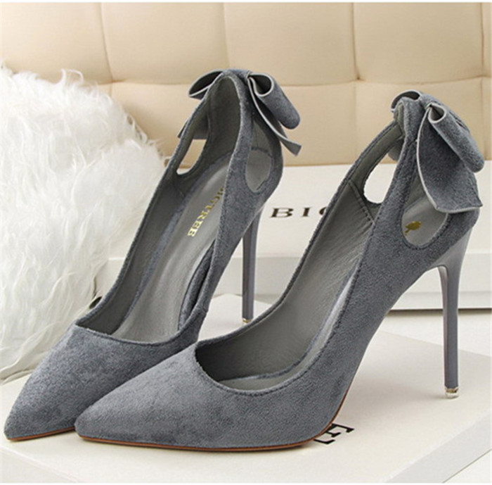 Suede Women Pumps Heels on Luulla