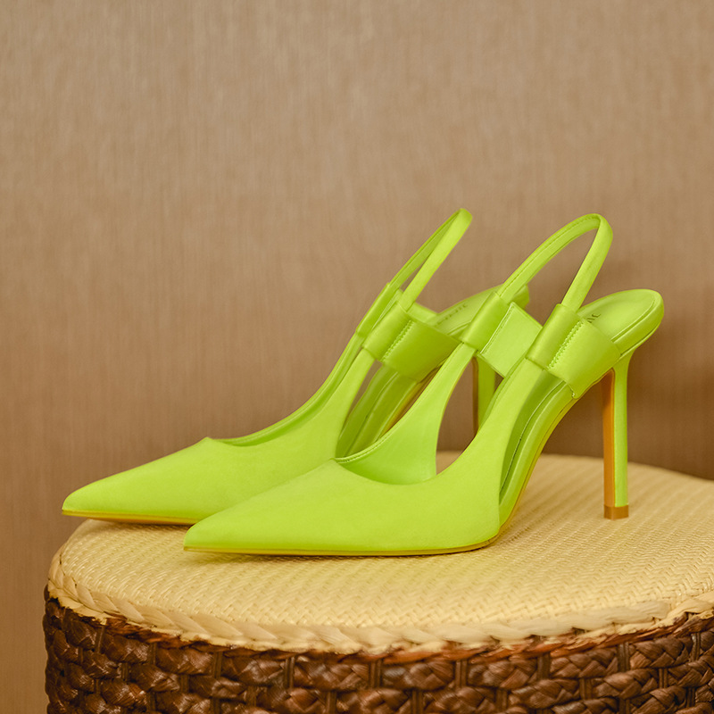 Minimalist Slingback Pumps Women Prom Shoes