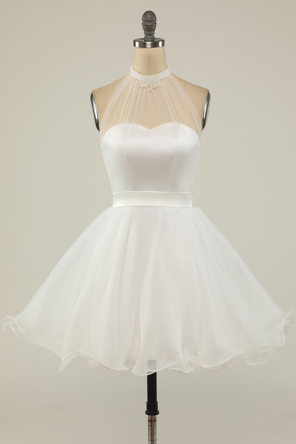 Halter Short Wedding Dress Summer on Luulla
