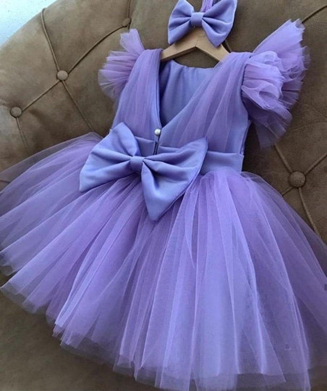 Purple Girl Dress Luxury Belle Costume