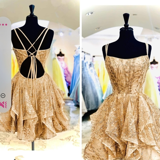 ON COURT Gold Dress - Club (Velcro) (Youth)