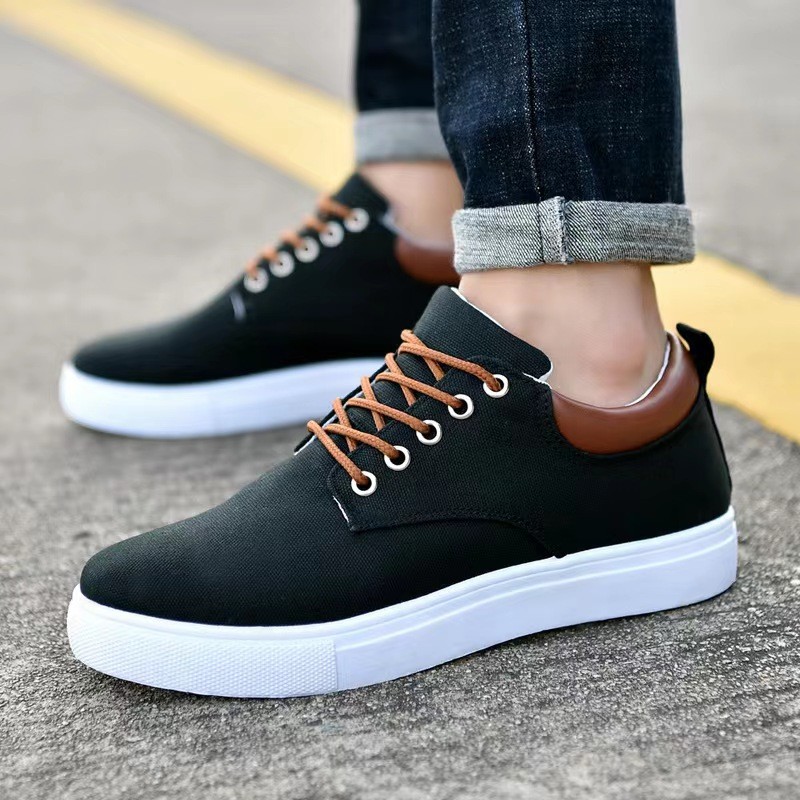 Men Lace-up Canvas Shoes on Luulla