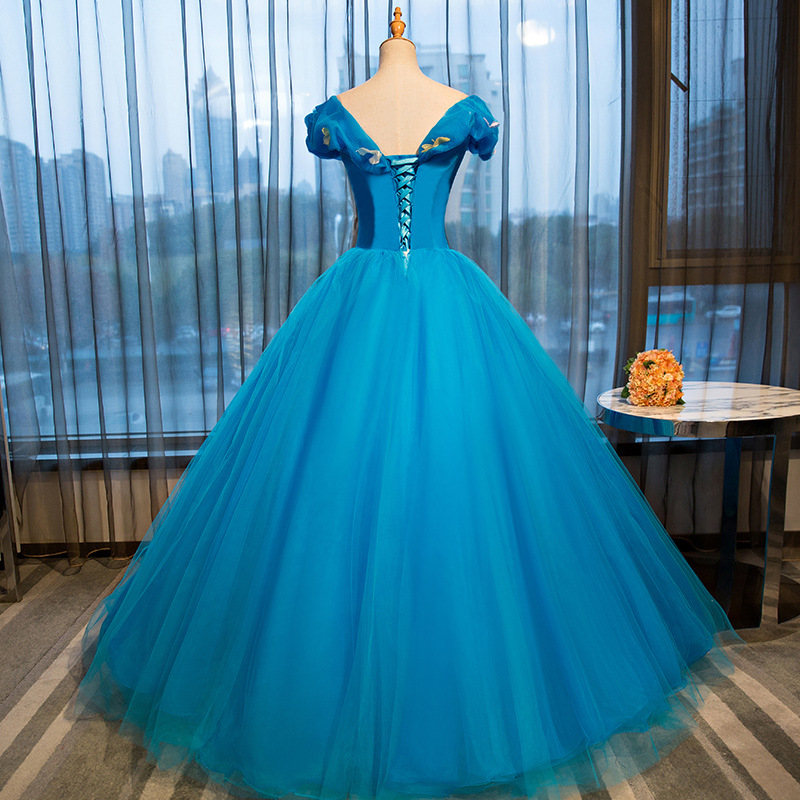 Blue Cinderella Ball Gown Dress on Luulla