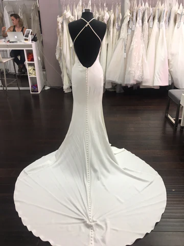 Simple Designer Wedding Dress Bridal Gown