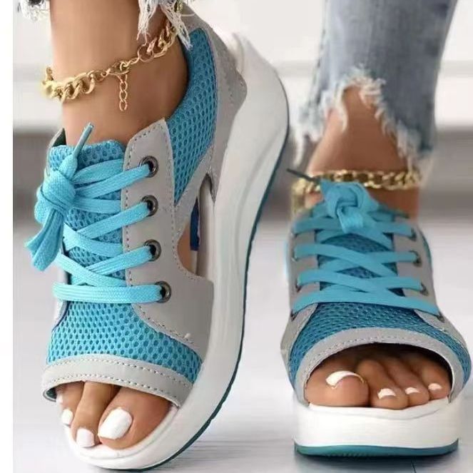 Peep Toe Women Summer Shoes