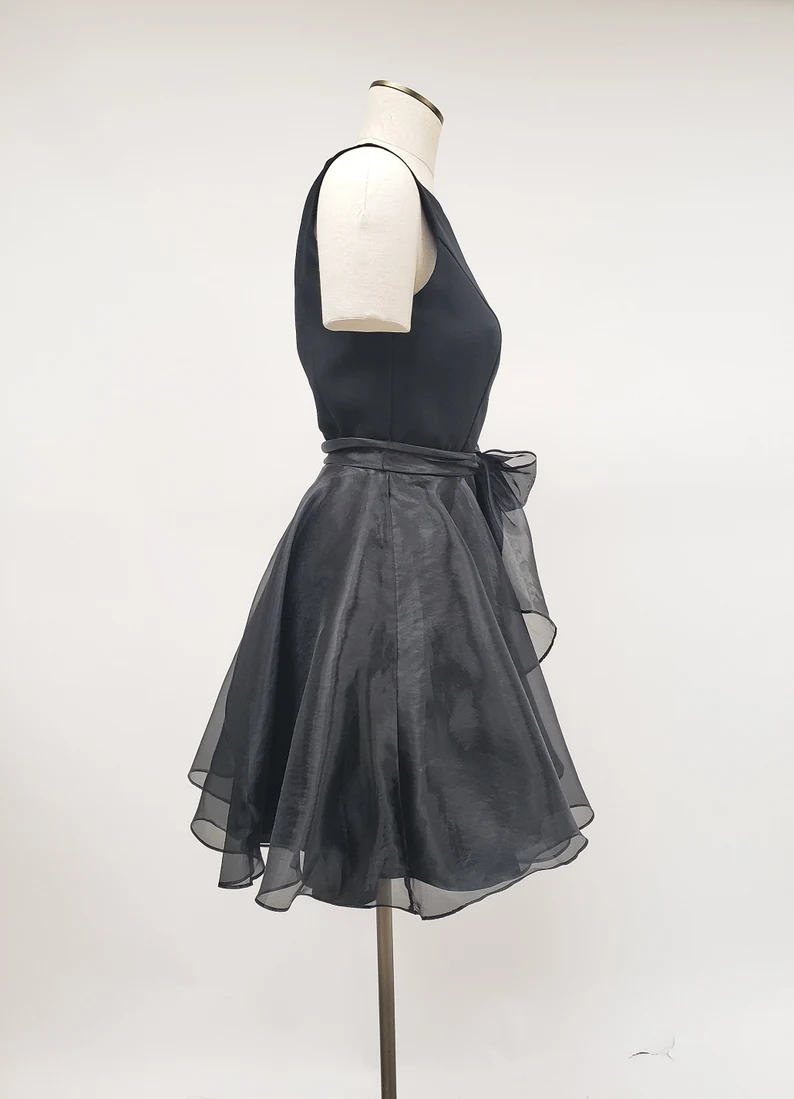 90s Vintage Dress Black Short Homecoming Dresses 2025 on Luulla