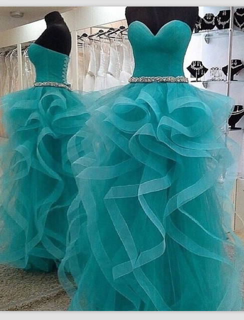 Sweetheart Neckline Ruched Bodice Ball Gown With Horsehair Ttaim Prom Dress With Beaded Belt Quinceanera Dress