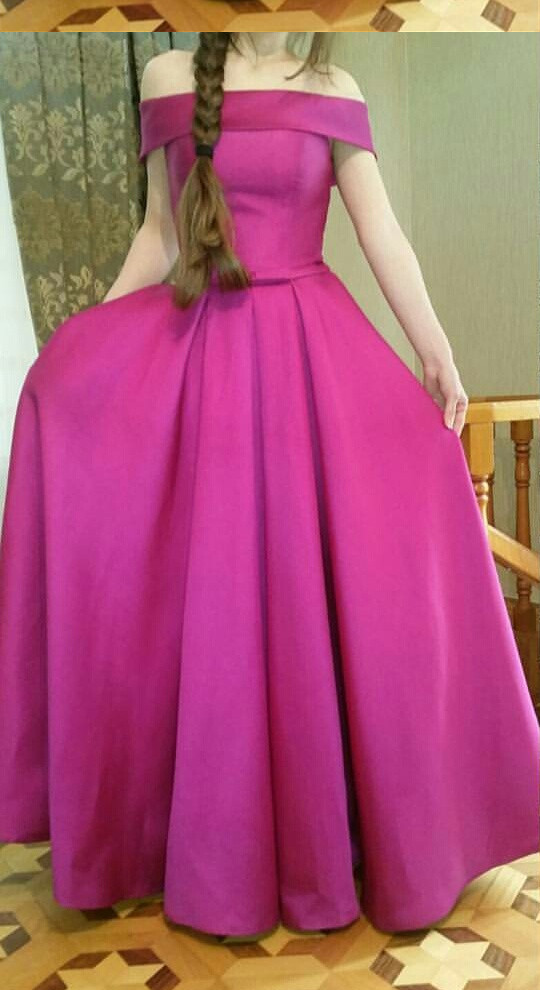 Elegant Strapless Floor Length Ball Gown Floor Length Prom Dress