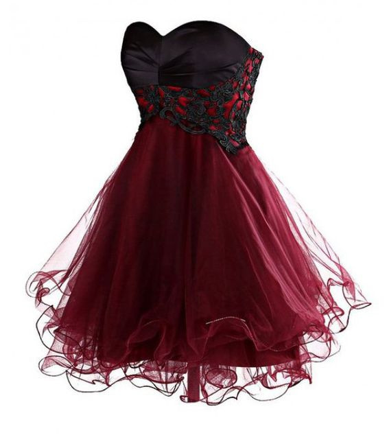 Knee Length Short Party Dress on Luulla