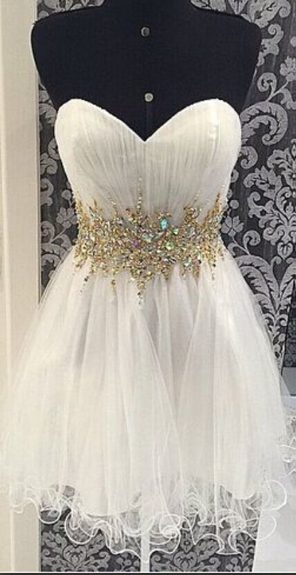 Sleeveless Sweetheart Short Homecoming Party Dress on Luulla