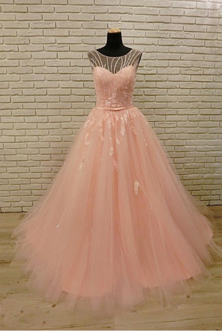 Blush Pink Evening Dress Beautiful Formal Occasion Dress