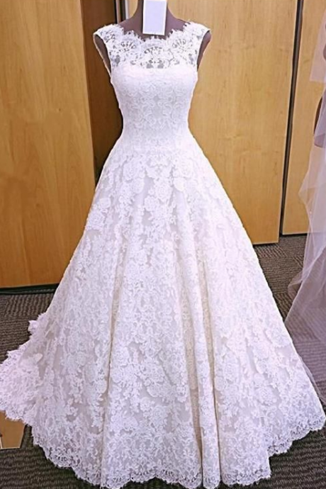 Vintage Lace Wedding Dresses For Brides Bridal Gowns