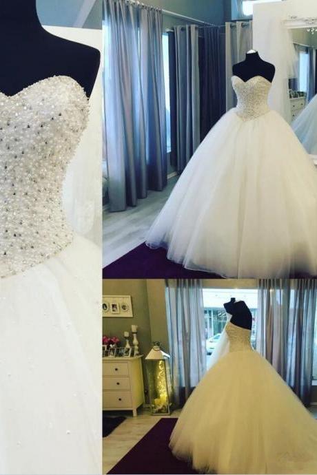 Sleeveless Bridal Dresses Wedding Gowns