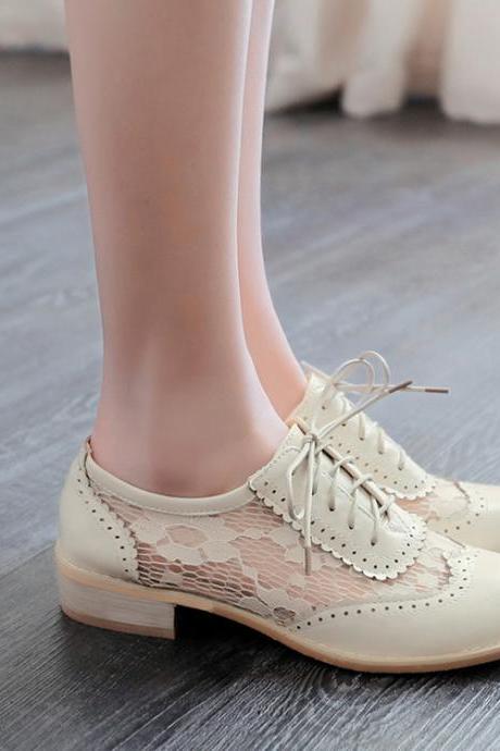 Oxford Flats Shoes For Teenage Women
