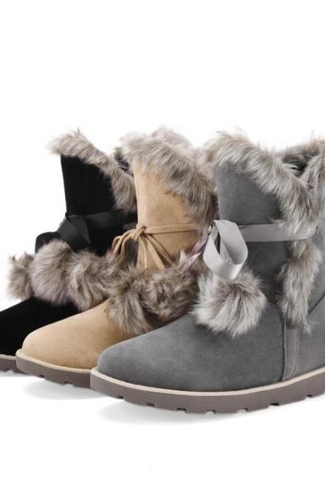 Women Shoes Winter Snow Boots