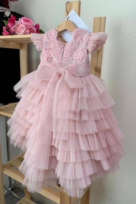 Tiered Girl Dresses Birthday Party