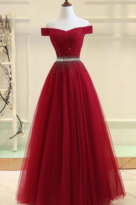 Off The Shoulder Long Special Occasion Dresses Formal Evening Gowns