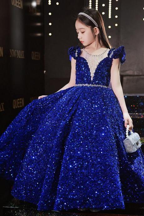 Sequin Girl Pageant Dress
