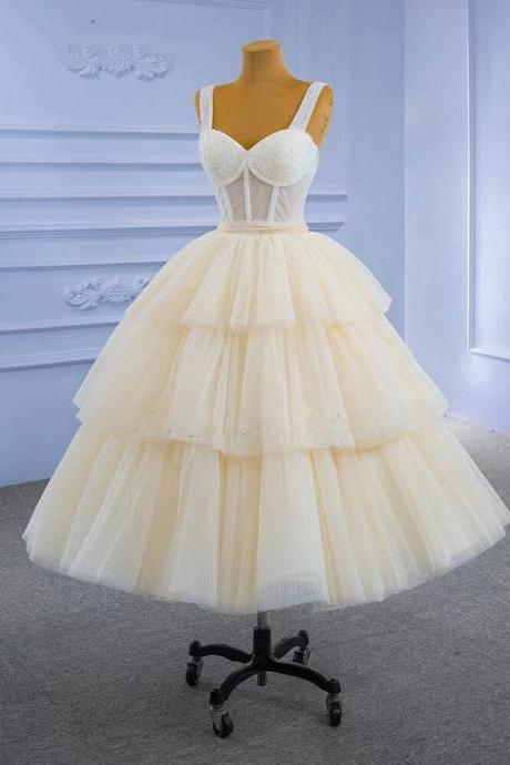Puffy Short Ball Gown Pageant Dress
