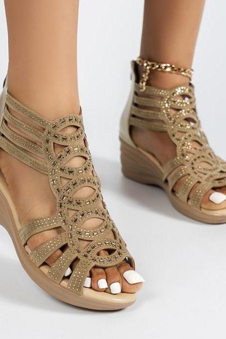 Women Wedge Sandals Summer Shoes