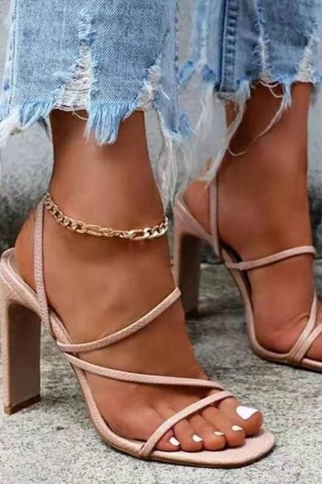 Women Strappy Sandals Heels