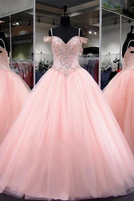 Sparkle Ball Gown Quinceanera Dress for 15 16 Birthday Party