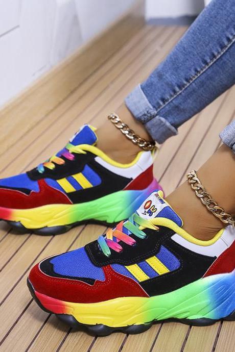 Women Colorful Fashion Casual Shoes