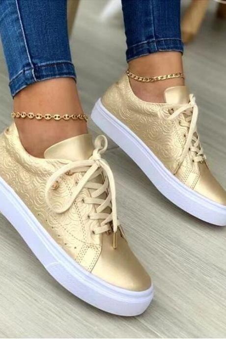 Lace Up Women Sneakers