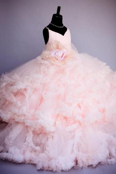 Pink Girl Pageant Dress