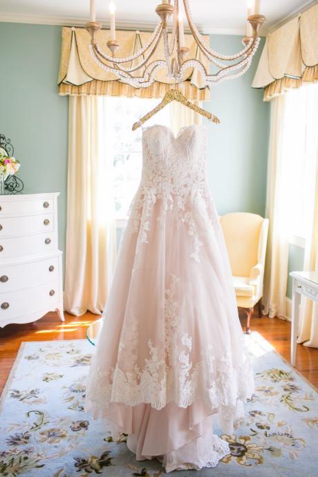 Plus SIze Wedding Dress with Lace