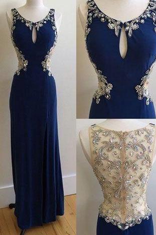 A-line Off-shoulder Floor-length Long Tulle Bridesmaid Dresses, BD1104