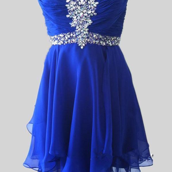 Dress Royal Blue Short Graduation Dress on Luulla — free download