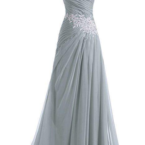 Grey Leather pleated Dress