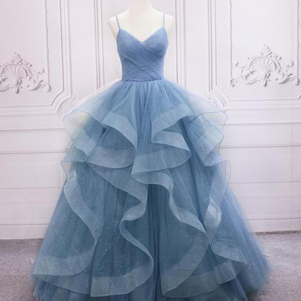 Cecilla Formal Pleated Tulle Party Dress