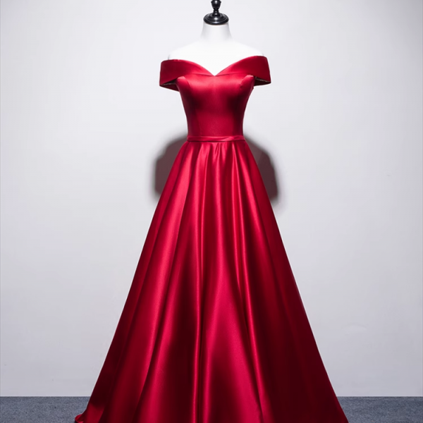 Gorgeous A Line Spaghetti Straps Satin Chiffon Ruffle Beads Long Prom Dresses Formal Dress C5757