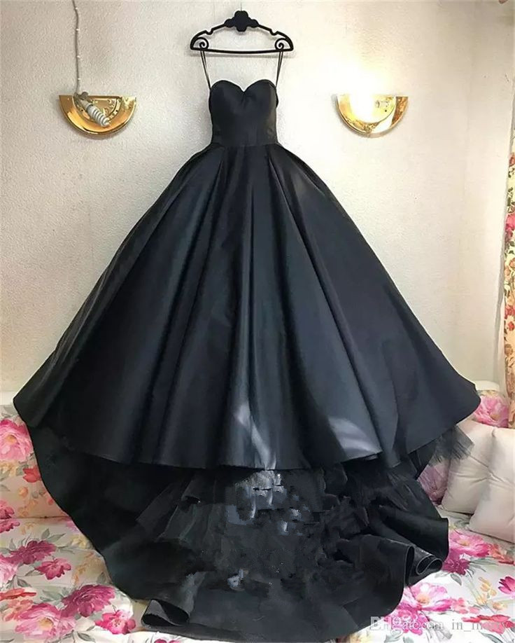 Black Ball Gown Prom Dress on Luulla