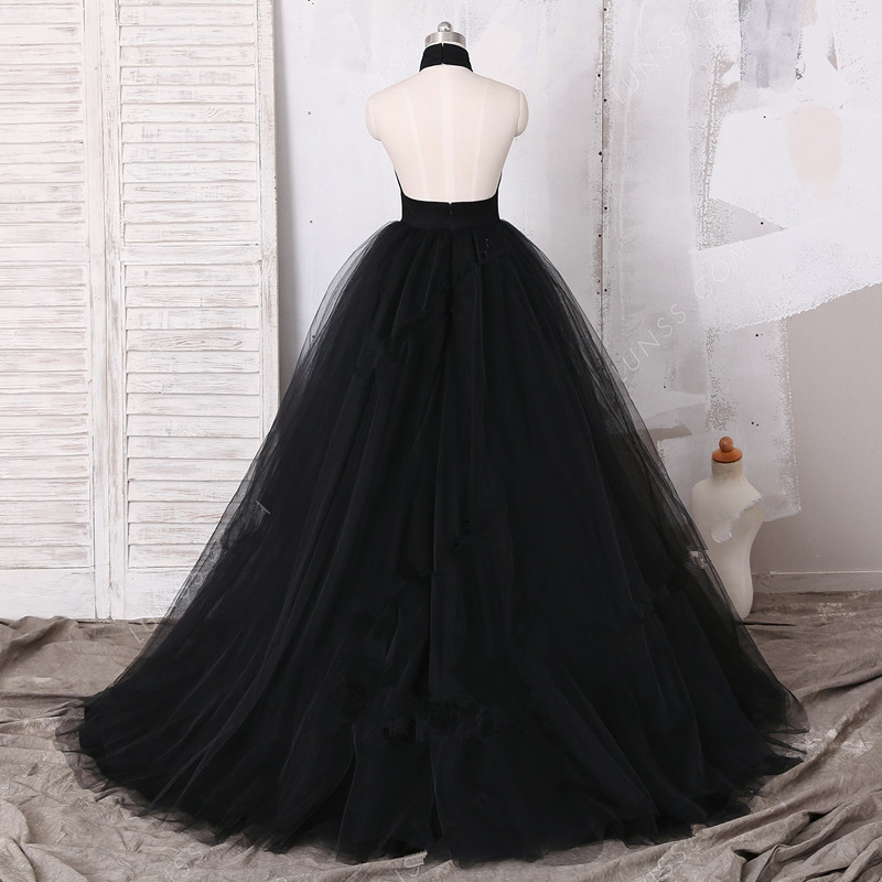 Halter Black Prom Dresses on Luulla