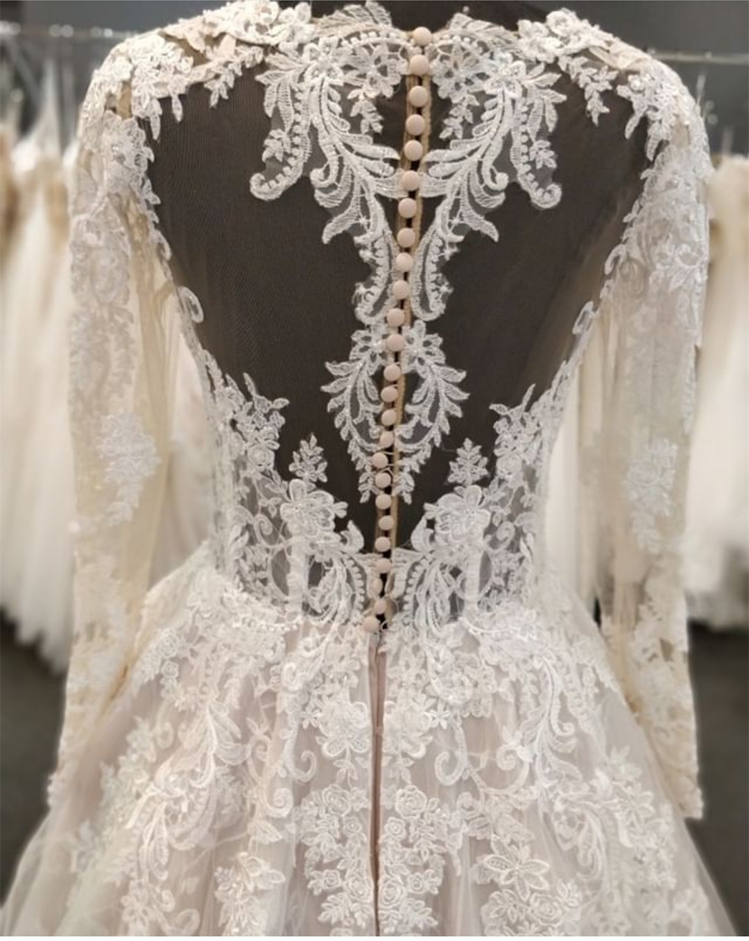 Long Sleeves Designer Wedding Dresses on Luulla